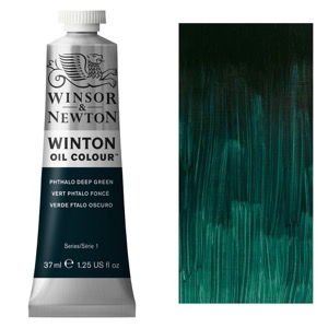 Winsor & Newton Winton Oil Colour 37ml Phthalo Deep Green