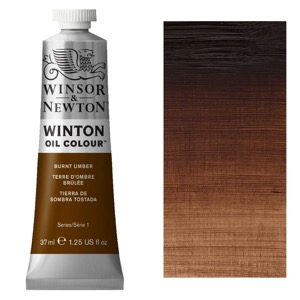 Winsor & Newton Winton Oil Colour 37ml Burnt Umber