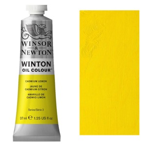 Winsor & Newton Winton Oil Colour 37ml Cadmium Lemon