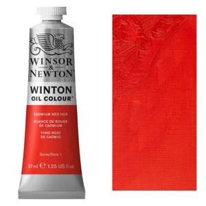 Winsor & Newton Winton Oil Colour 37ml Cadmium Red Hue