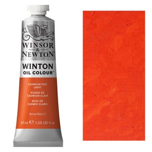 Winsor & Newton Winton Oil Colour 37ml Cadmium Red Light