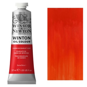 Winsor & Newton Winton Oil Colour 37ml Cadmium Scarlet Hue