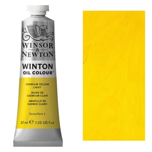 Winsor & Newton Winton Oil Colour 37ml Cadmium Yellow Light