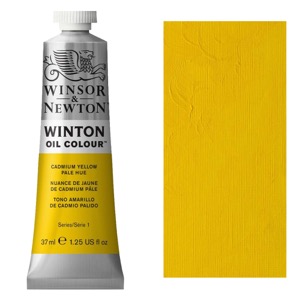 Winsor & Newton Winton Oil Colour 37ml Cadmium Yellow Pale Hue