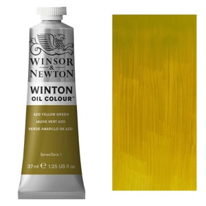 Winsor & Newton Winton Oil Colours 37ml Azo Yellow Green