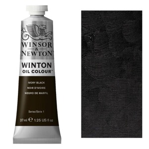 Winsor & Newton Winton Oil Colour 37ml Ivory Black