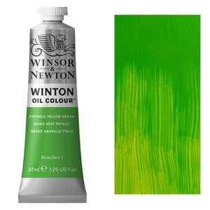 Winsor & Newton Winton Oil Colour 37ml Phthalo Yellow Green