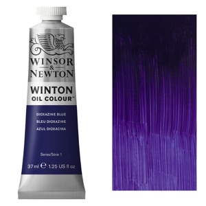 Winsor & Newton Winton Oil Colour 37ml Dioxazine Blue