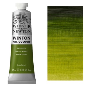 Winsor & Newton Winton Oil Colour 37ml Sap Green