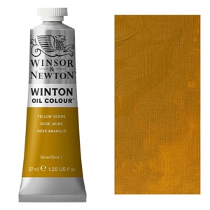 Winsor & Newton Winton Oil Colour 37ml Yellow Ochre