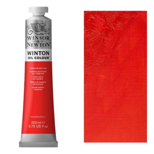 Winsor & Newton Winton Oil Colour 200ml Cadmium Red Hue
