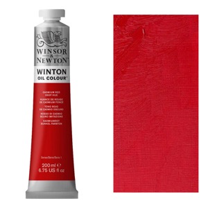 Winsor & Newton Winton Oil Colour 200ml Cadmium Red Deep Hue