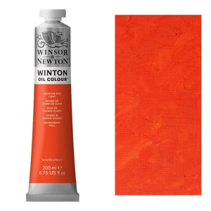 Winsor & Newton Winton Oil Colour 200ml Cadmium Red Light