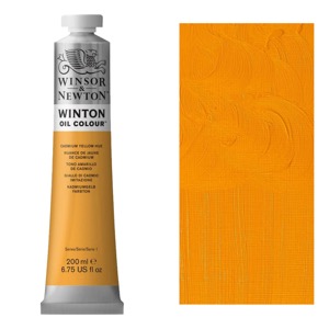 Winsor & Newton Winton Oil Colour 200ml Cadmium Yellow Hue