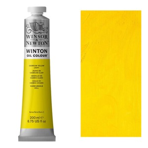 Winsor & Newton Winton Oil Colour 200ml Cadmium Yellow Light