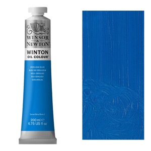 Winsor & Newton Winton Oil Colour 200ml Cerulean Blue