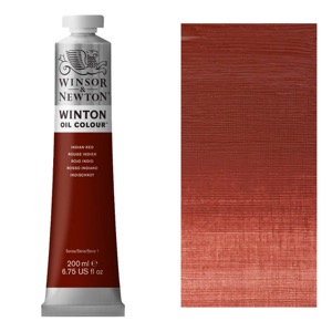Winsor & Newton Winton Oil Colour 200ml Indian Red