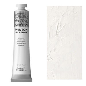 Winsor & Newton Winton Oil Colour 200ml Zinc White