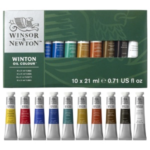 Winsor & Newton Winton Oil Colour 10x21ml Set