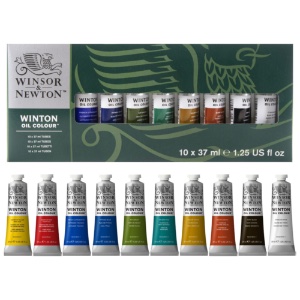 Winsor & Newton Winton Oil Colour Starter 10x37ml Set