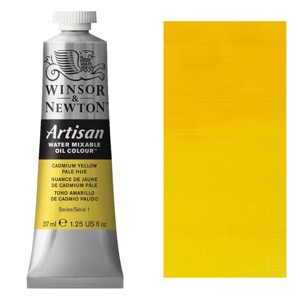 Winsor & Newton Artisan Water Mixable Oil 37ml Cadmium Yellow Pale Hue