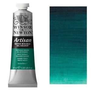 Winsor & Newton Artisan Water Mixable Oil 37ml Phthalo Green (Blue Shade)