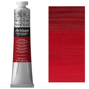 Winsor & Newton Artisan Water Mixable Oil 200ml Permanent Alizarin Crimson