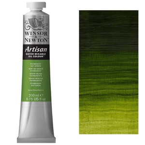 Winsor & Newton Artisan Water Mixable Oil 200ml Permanent Sap Green