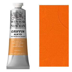 Winsor & Newton Griffin Alkyd 37ml Cadmium Orange