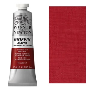 Winsor & Newton Griffin Alkyd 37ml Cadmium Red Deep Hue