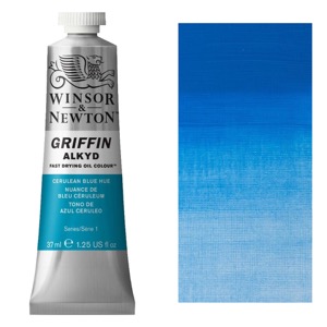 Winsor & Newton Griffin Alkyd 37ml Cerulean Blue Hue