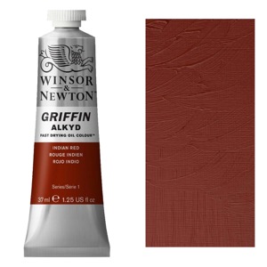 Winsor & Newton Griffin Alkyd 37ml Indian Red