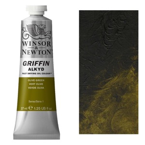 Winsor & Newton Griffin Alkyd 37ml Olive Green