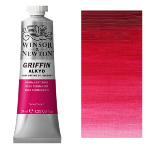 Winsor & Newton Griffin Alkyd 37ml Permanent Rose