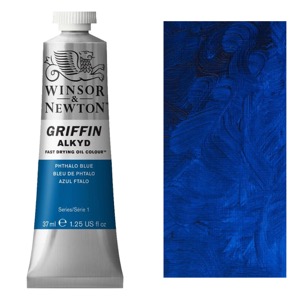 Winsor & Newton Griffin Alkyd 37ml Phthalo Blue