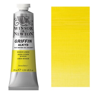 Winsor & Newton Griffin Alkyd 37ml Winsor Lemon