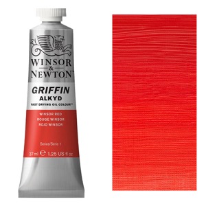 Winsor & Newton Griffin Alkyd 37ml Winsor Red