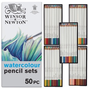 Winsor & Newton Watercolor Pencil 50 Set