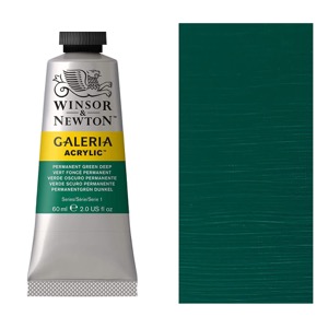 Winsor & Newton Galeria Acrylic 60ml Permanent Green Deep