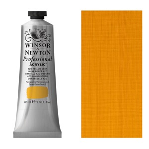 Winsor & Newton Professional Acrylic 60ml Azo Yellow Deep