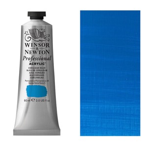 Winsor & Newton Professional Acrylic 60ml Cerulean Blue