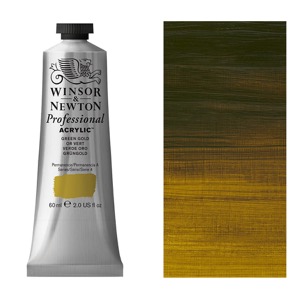 Winsor & Newton Professional Acrylic 60ml Green Gold