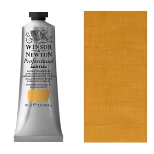 Winsor & Newton Professional Acrylic 60ml Naples Yellow Deep