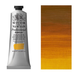 Winsor & Newton Professional Acrylic 60ml Nickel Azo Yellow