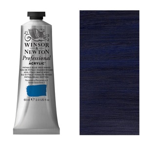 Winsor & Newton Professional Acrylic 60ml Phthalo Blue (Red Shade)