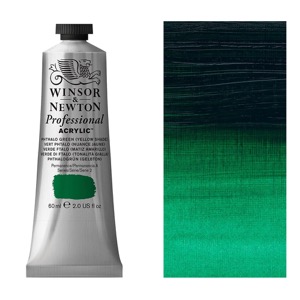 Winsor & Newton Professional Acrylic 60ml Phthalo Green (Yellow Shade)