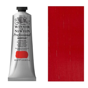 Winsor & Newton Professional Acrylic 60ml Pyrrole Red