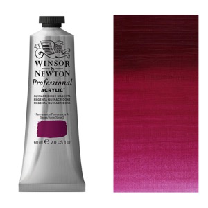 Winsor & Newton Professional Acrylic 60ml Quinacridone Magenta