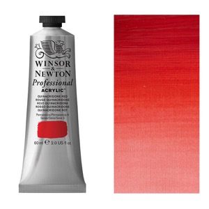 Winsor & Newton Professional Acrylic 60ml Quinacridone Red
