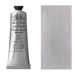 Winsor & Newton Professional Acrylic 60ml Silver